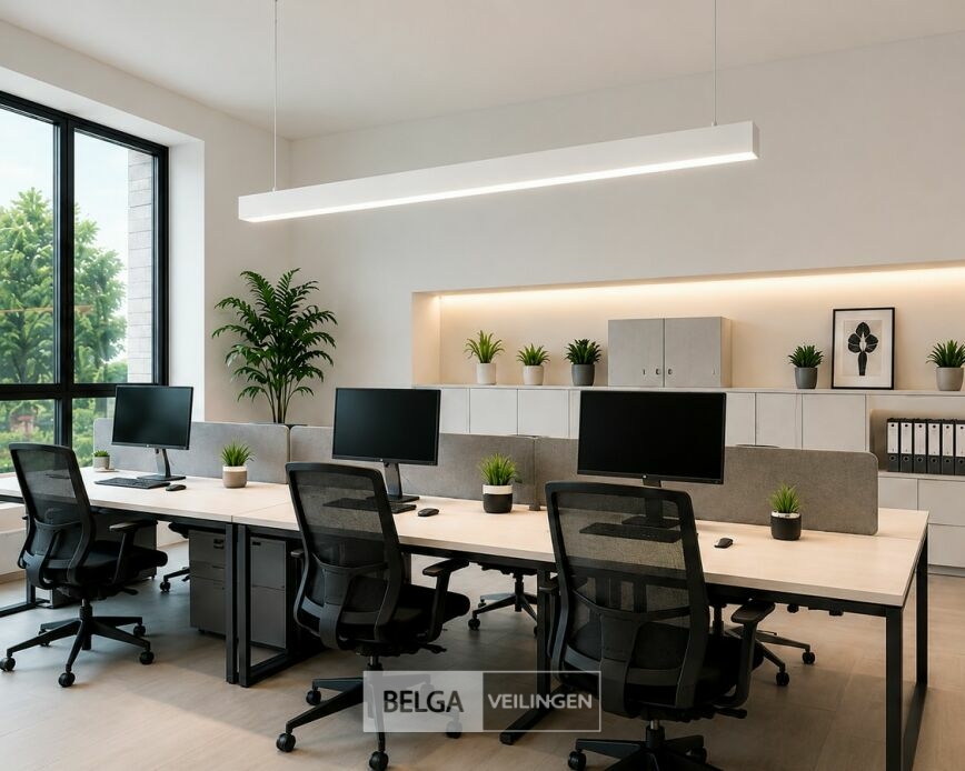 3 x LED Lineaire Hanglamp 40W – 3CCT Instelbaar - Wit – INNOVA3-40 3CCT – foto 2 – kavel bij Belga Veilingen