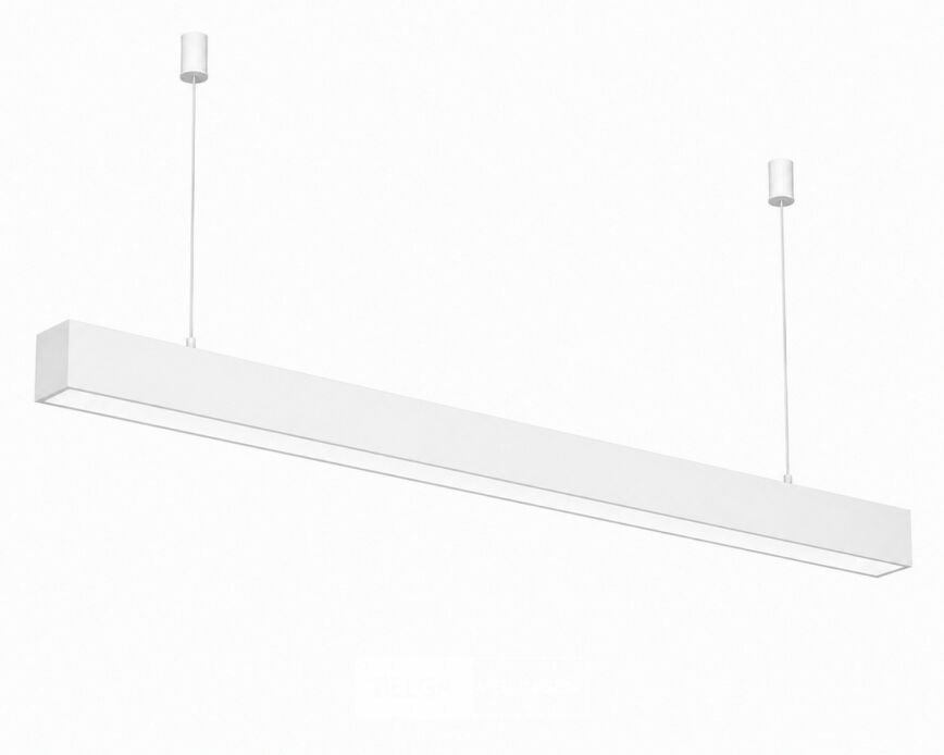 3 x LED Lineaire Hanglamp 40W – 3CCT Instelbaar - Wit – INNOVA3-40 3CCT – foto 3 – kavel bij Belga Veilingen