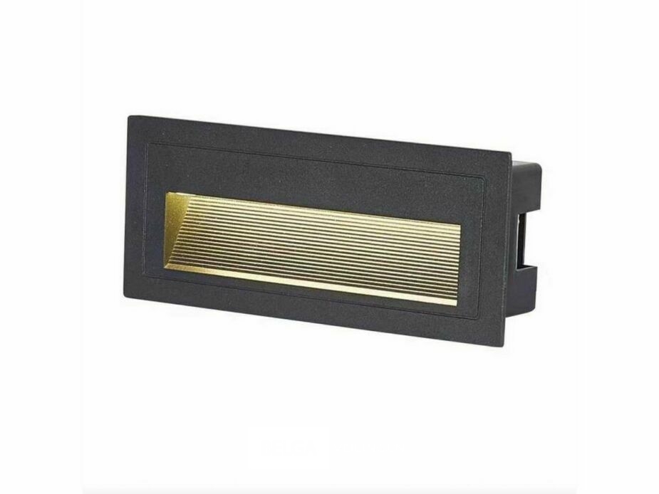 6 x LED Trapverlichting – 6W – 3000K Warm Wit – IP65 – Rechthoekig – LY05 – foto 3 – kavel bij Belga Veilingen