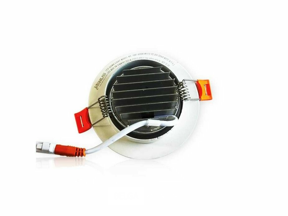 25 x Inbouw LED Downlight – 7W – Draaibaar – 6500K Koud Wit – foto 5 – kavel bij Belga Veilingen