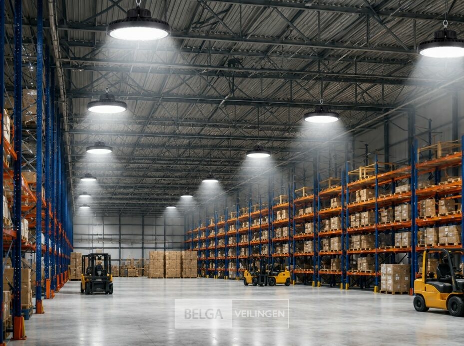 5 x LED Highbay UFO PRO 200W – Instelbaar 60% / 80% / 100% – 6500K – WEB-200 – foto 6 – kavel bij Belga Veilingen