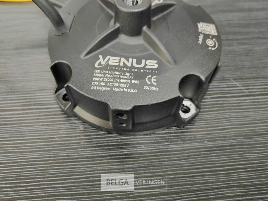 10 x LED Highbay UFO PRO 200W – Instelbaar 60% / 80% / 100% – 4000K – WEB-200 – foto 5 – kavel bij Belga Veilingen