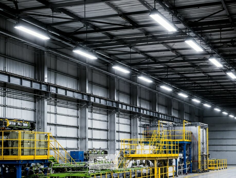 6 x LED Industriële Hanglamp 150W – 6400K Koud Wit - Zwart – IP20 – PYRAMID-150 – foto 5 – kavel bij Belga Veilingen