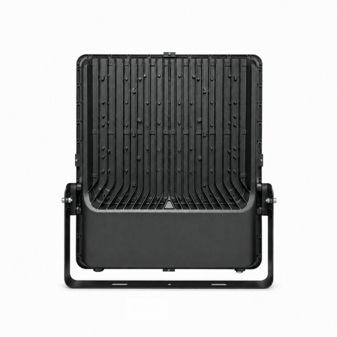 2 x LED Floodlight 500W – 6400K Koud Wit - Zwart – IP65 – BORNEO-500 – foto 4 – kavel bij Belga Veilingen
