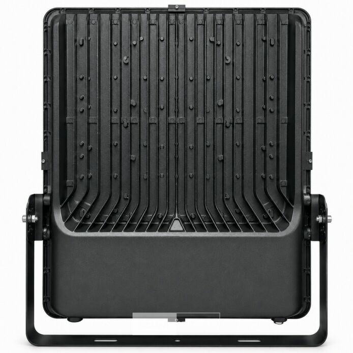 2 x LED Floodlight 600W – 6400K Koud Wit - Zwart – IP65 – BORNEO-600 – foto 4 – kavel bij Belga Veilingen