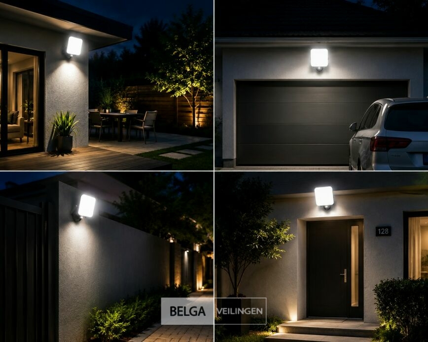 10 x LED Frameless Floodlight 30W – 6400K Koud Wit – IP66 – PEGASUS-30 – foto 5 – kavel bij Belga Veilingen