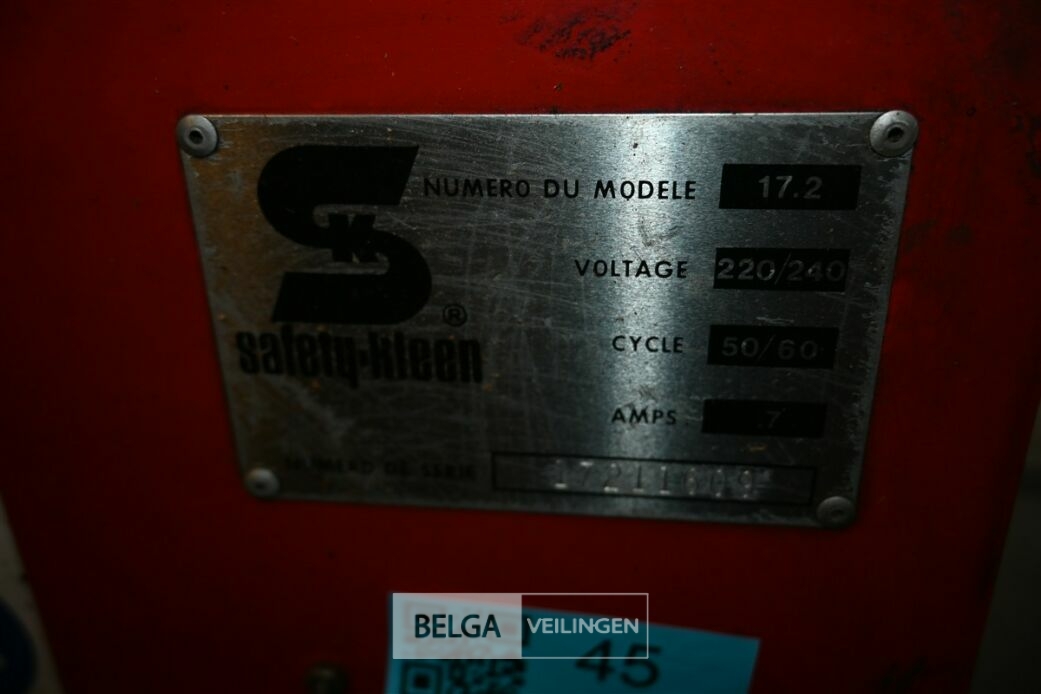 Onderdelenreiniger + motor – foto 5 – kavel bij Belga Veilingen