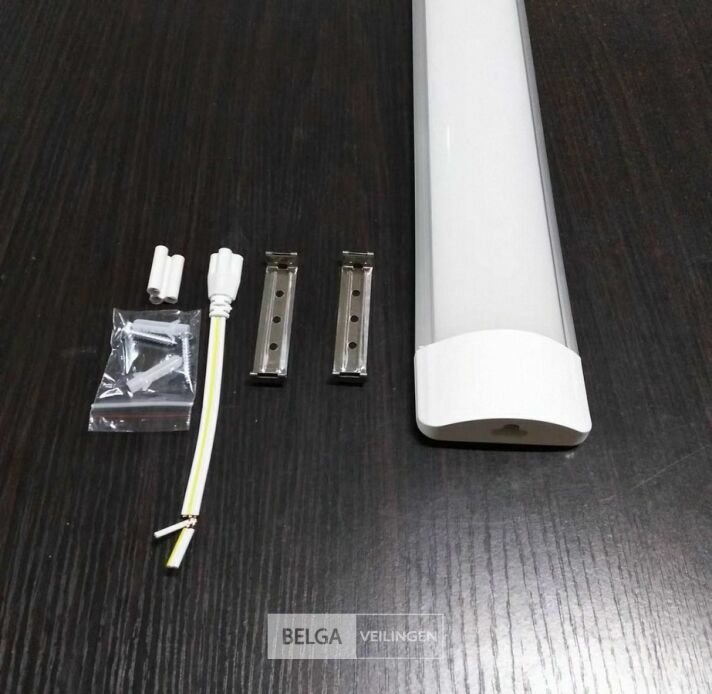 20 x LED Batten 36W – 120cm – 4000K Neutraal Wit – Koppelbaar – TETRA-120 – foto 4 – kavel bij Belga Veilingen