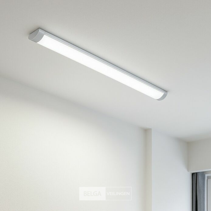 60 x LED Batten 45W – 150cm – 6500K Koud Wit – Koppelbaar – TETRA-150 – foto 2 – kavel bij Belga Veilingen