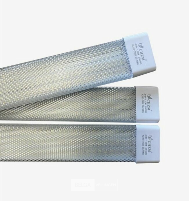 30 x LED-Batten met Lens – 120W – 120cm – 6500K Koud Wit – TETRA-LENS – foto 6 – kavel bij Belga Veilingen