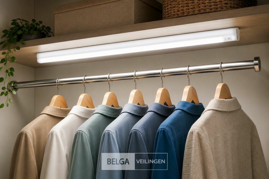 10 x LED Onderbouw Lamp 14W – 6400K Koud Wit - Wit – 120cm – IP20 – SIGMA-14 – foto 3 – kavel bij Belga Veilingen