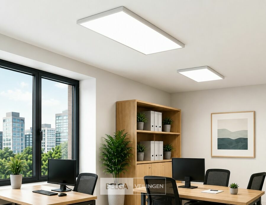 8 x Opbouw Frame voor LED Paneel – 1200x300mm – IP20 – FRAME-30120 – foto 4 – kavel bij Belga Veilingen