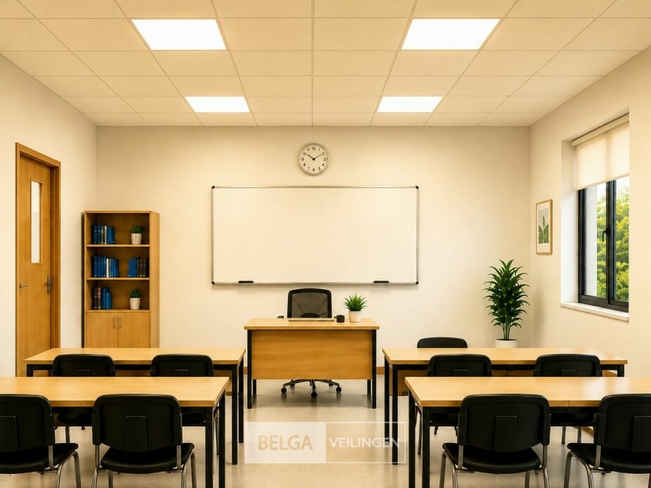 8 x LED Paneel 45W – 3000K Warm Wit - 595x595mm – IP20 – GALAKSI – foto 4 – kavel bij Belga Veilingen