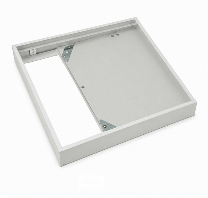 8 x Opbouw Frame voor LED Paneel – 600x600mm – IP20 – FRAME-6060 – foto 2 – kavel bij Belga Veilingen