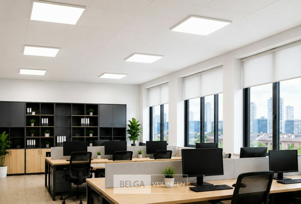 16 x Opbouw Frame voor LED Paneel – 600x600mm – IP20 – FRAME-6060 – foto 3 – kavel bij Belga Veilingen
