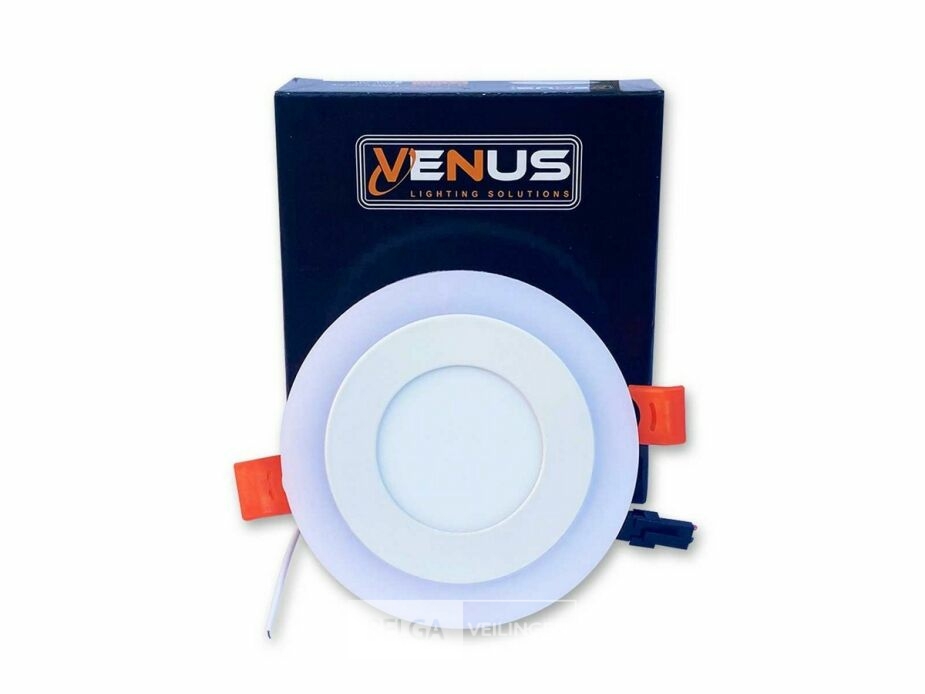 25 x LED Paneel – Warm Wit / Koud Wit – 6W (3W + 3W) – Aan/Uit – foto 4 – kavel bij Belga Veilingen