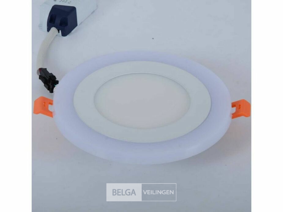 25 x LED Paneel – Warm Wit / Koud Wit – 6W (3W + 3W) – Aan/Uit – foto 5 – kavel bij Belga Veilingen