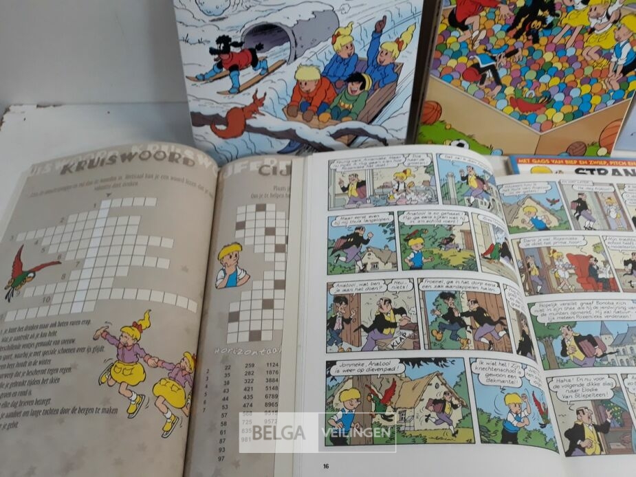 10 x Jommekes doe-kleur en leesboek 5 assorti – foto 3 – kavel bij Belga Veilingen, Oudsbergen