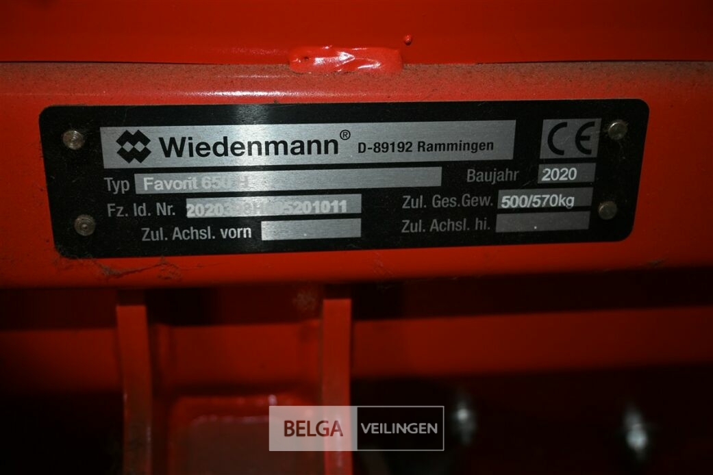 WIEDENMANN opvangbak – foto 6 – kavel bij Belga Veilingen