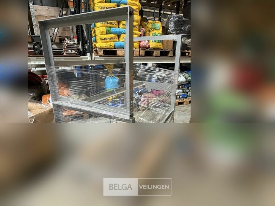 1x Ijzeren onderstel bureau – foto 2 – kavel bij Belga Veilingen
