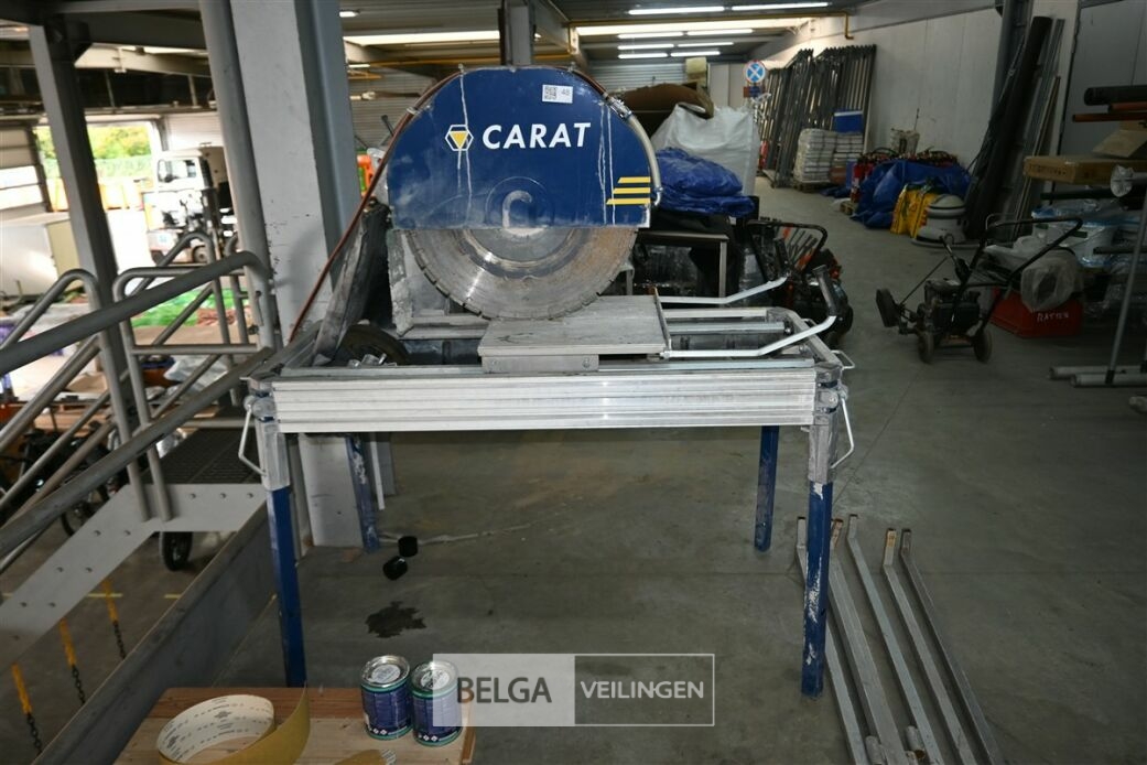 CARAT steenzaagmachine – foto 2 – kavel bij Belga Veilingen