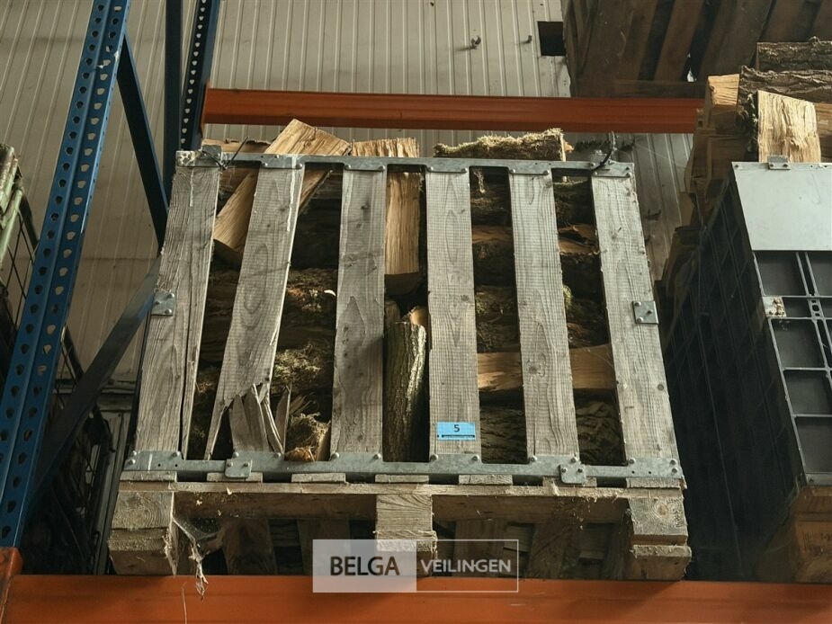 1 Palletbox hard hout – foto 2 – kavel bij Belga Veilingen, Lummen