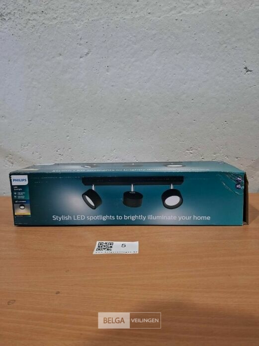 Philips plafondlamp led 1650 lumen 16,5W 2700K IP20 – foto 2 – kavel bij Belga Veilingen, Bree