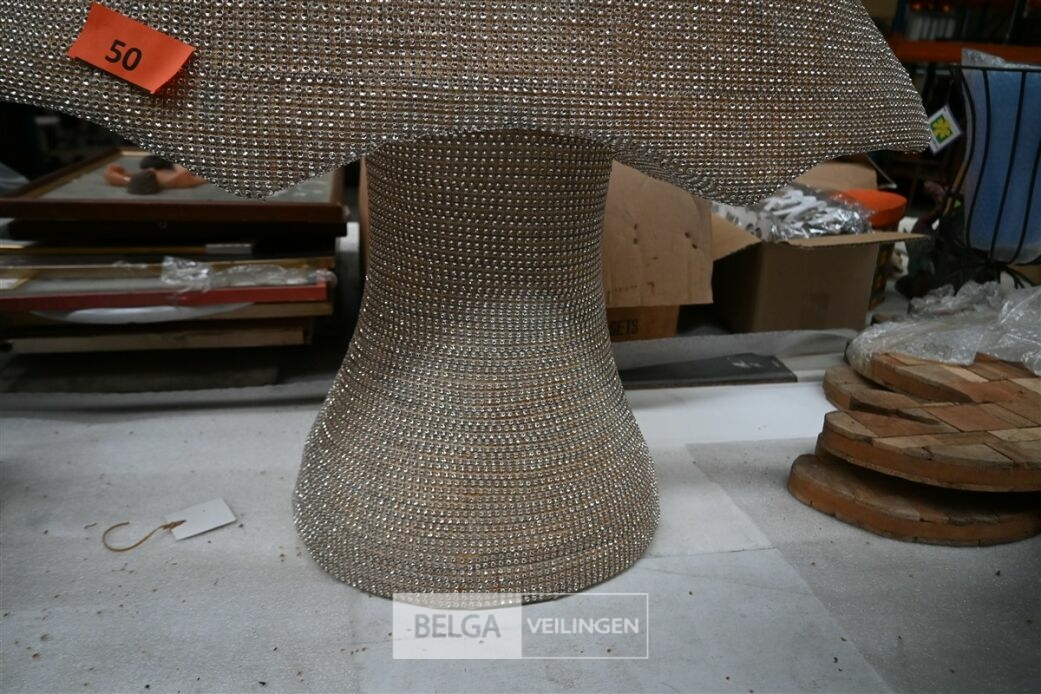 Gouden glitter kerstboom – foto 5 – kavel bij Belga Veilingen, Lummen