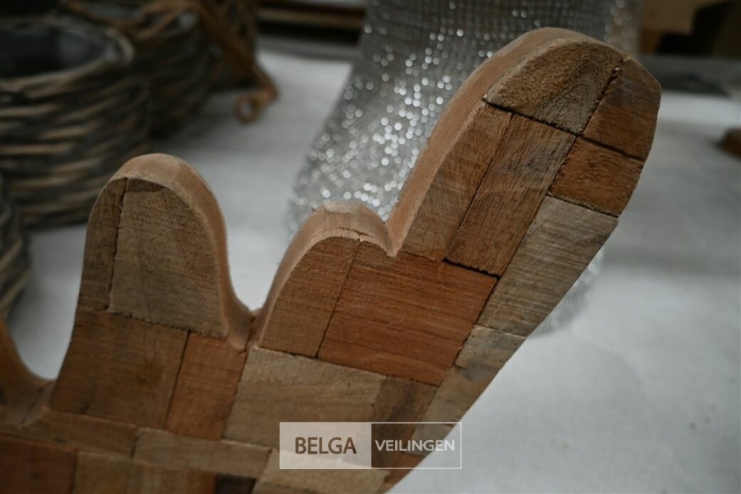 Houten eland – foto 5 – kavel bij Belga Veilingen, Lummen