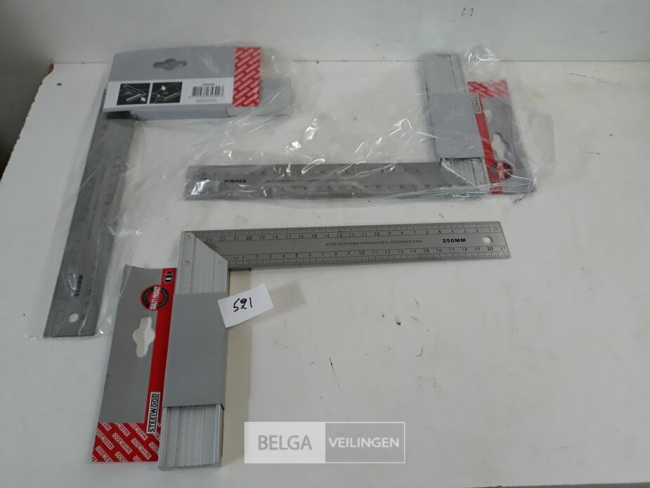 3 x Winkelhaak 250 mm – foto 2 – kavel bij Belga Veilingen, Oudsbergen