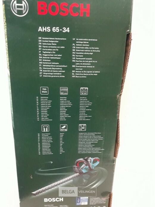 1 x Heggenschaar AHS 65-34 lengte blad 60 cm knipt 34 mm 700W – foto 3 – kavel bij Belga Veilingen, Oudsbergen