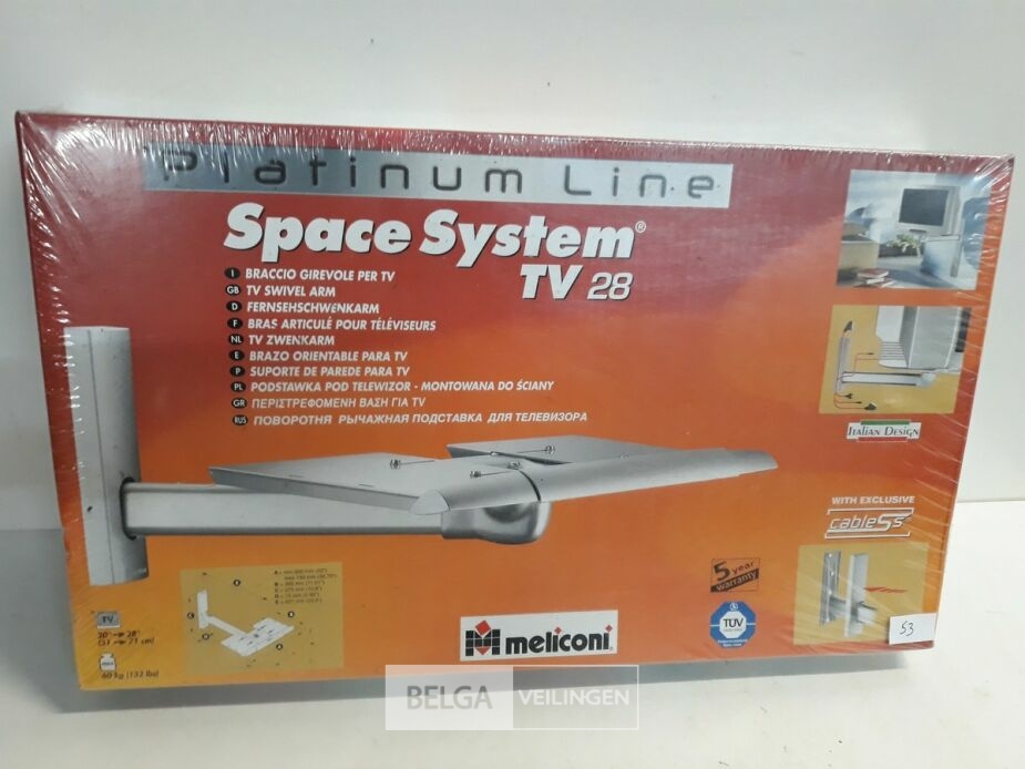 1 x Zwenk-arm voor TV of computer/laptop – foto 2 – kavel bij Belga Veilingen, Oudsbergen