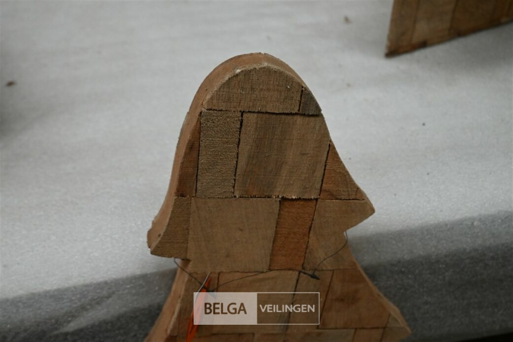 Houten kerstboom – foto 4 – kavel bij Belga Veilingen, Lummen