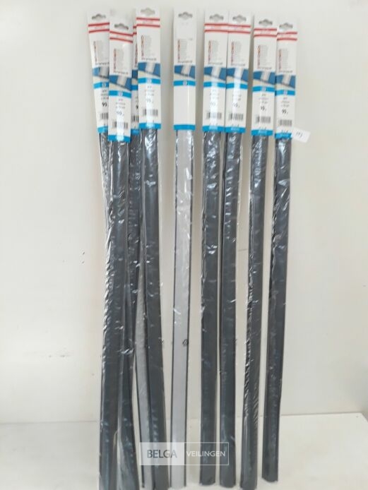 10 x Overgangsprofiel H-profiel grijs pvc 90cm x 35mm – foto 2 – kavel bij Belga Veilingen, Oudsbergen