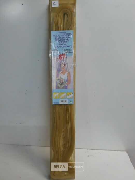 1 x Vliegengordijn zware pvc linten beige 90x220 cm – foto 3 – kavel bij Belga Veilingen, Oudsbergen