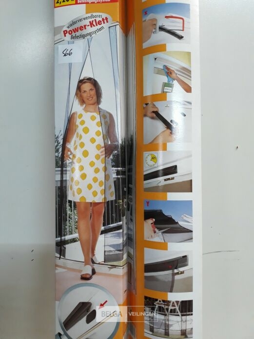 2 x Vliegenlammellen 1M x 220 cm – foto 3 – kavel bij Belga Veilingen, Oudsbergen