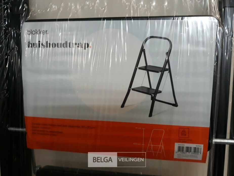 1 x Trapladder 2 trede max 150 kg – foto 3 – kavel bij Belga Veilingen, Oudsbergen