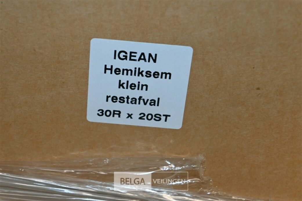 Grote partij restafvalzakken – foto 7 – kavel bij Belga Veilingen