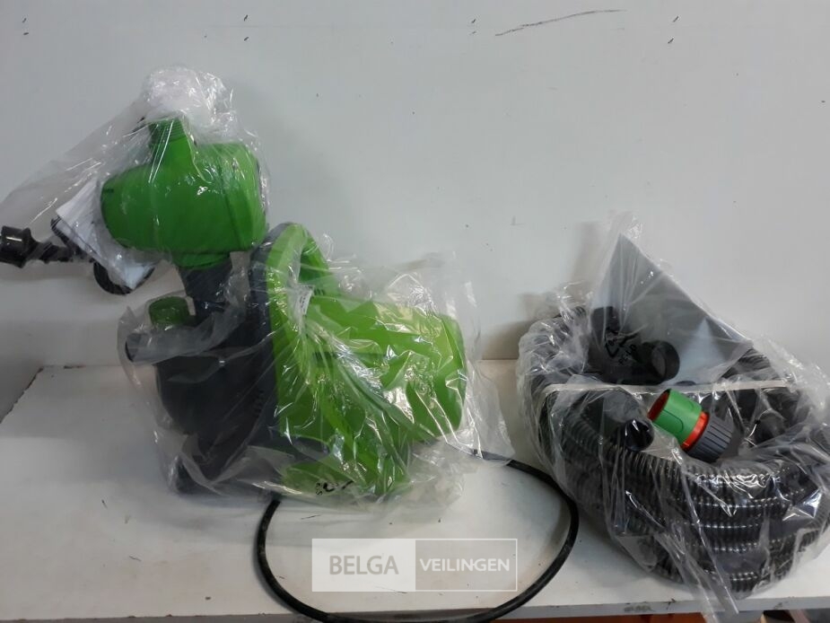 1 x Hydrofoorpomp met aanzuigslang 800W 3600l/h – foto 3 – kavel bij Belga Veilingen, Oudsbergen