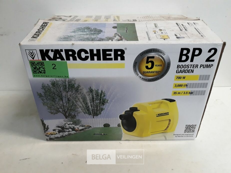 1 x Beregeningspomp Karcher BP 2 700W 3000l/h – foto 2 – kavel bij Belga Veilingen, Oudsbergen