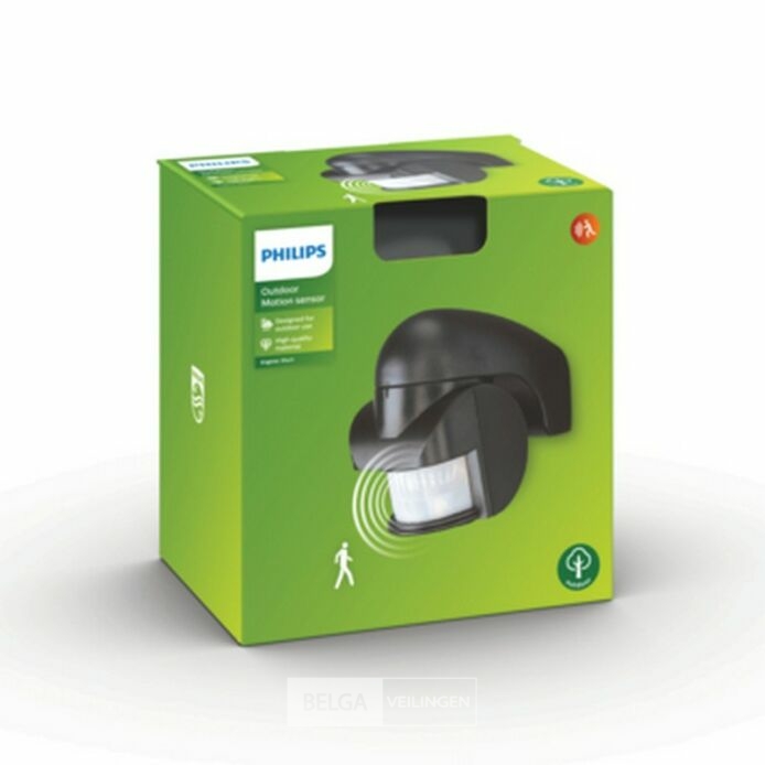 Philips bewegingssensor Virginia 1200W zwart – foto 2 – kavel bij Belga Veilingen, Bree