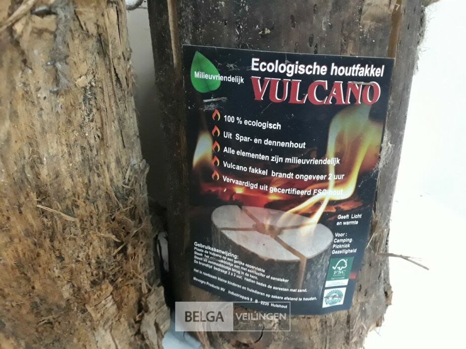 5 x Zweedse fakkel Vulcano – foto 4 – kavel bij Belga Veilingen, Oudsbergen