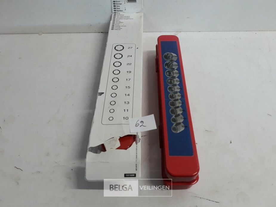 2 x Doppen ½ in set 12-delig – foto 2 – kavel bij Belga Veilingen, Oudsbergen