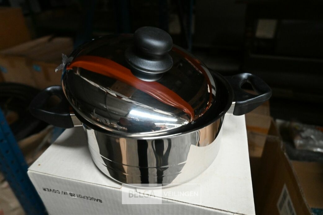 ± 10 Kookpotten COOMANS – foto 3 – kavel bij Belga Veilingen, Lummen