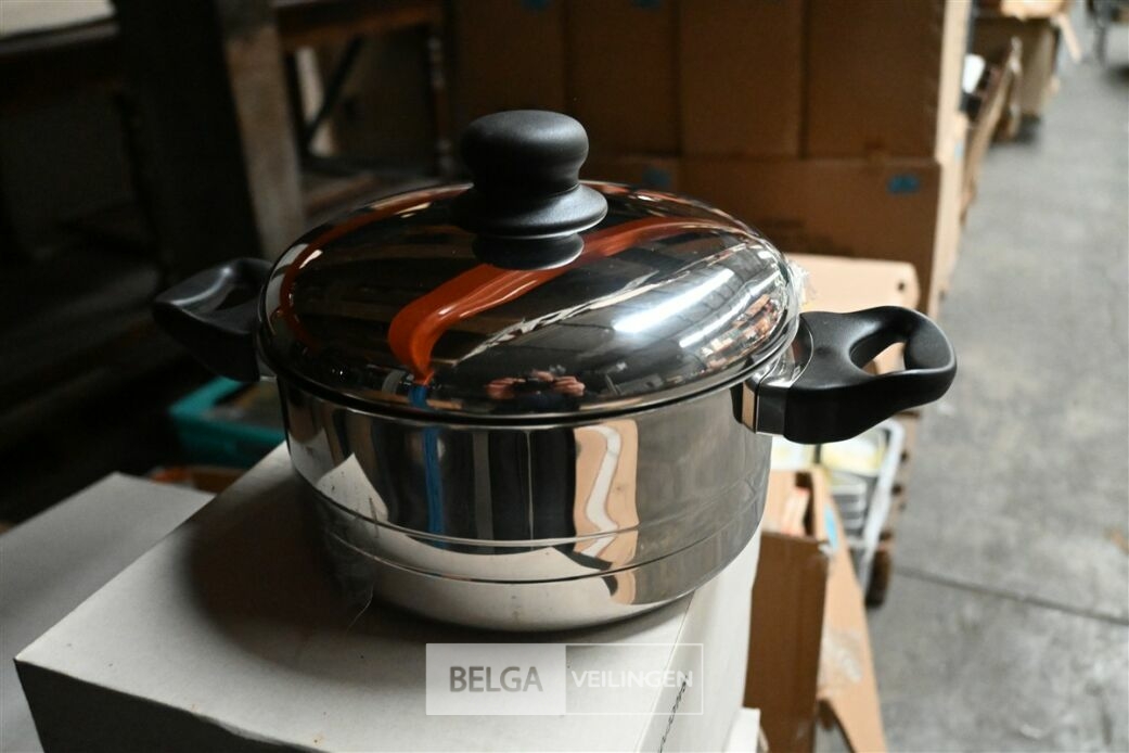 ± 10 Kookpotten COOMANS – foto 4 – kavel bij Belga Veilingen, Lummen