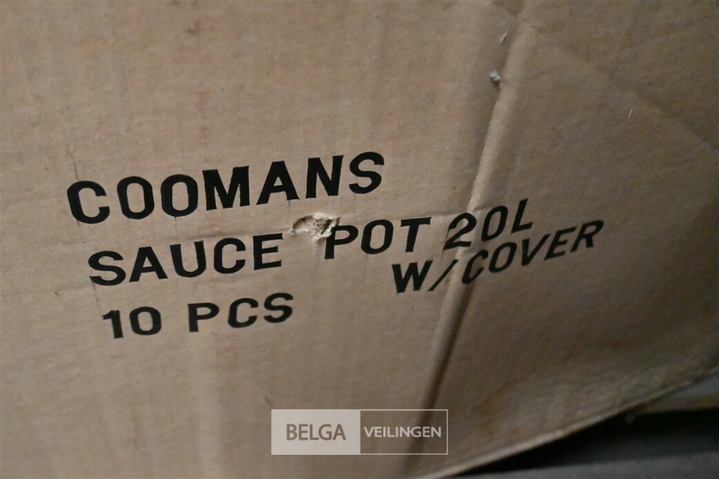 ± 10 Kookpotten COOMANS – foto 5 – kavel bij Belga Veilingen, Lummen