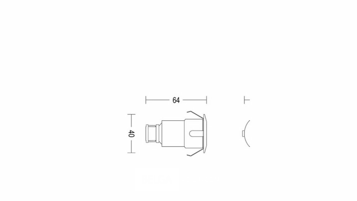 Philips Spore grondspots/Pen 1W – foto 4 – kavel bij Belga Veilingen, Bree