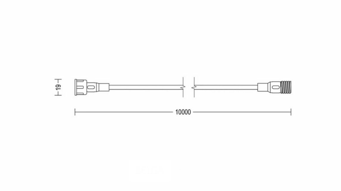 Philips Verlengsnoer 10m – foto 4 – kavel bij Belga Veilingen, Bree