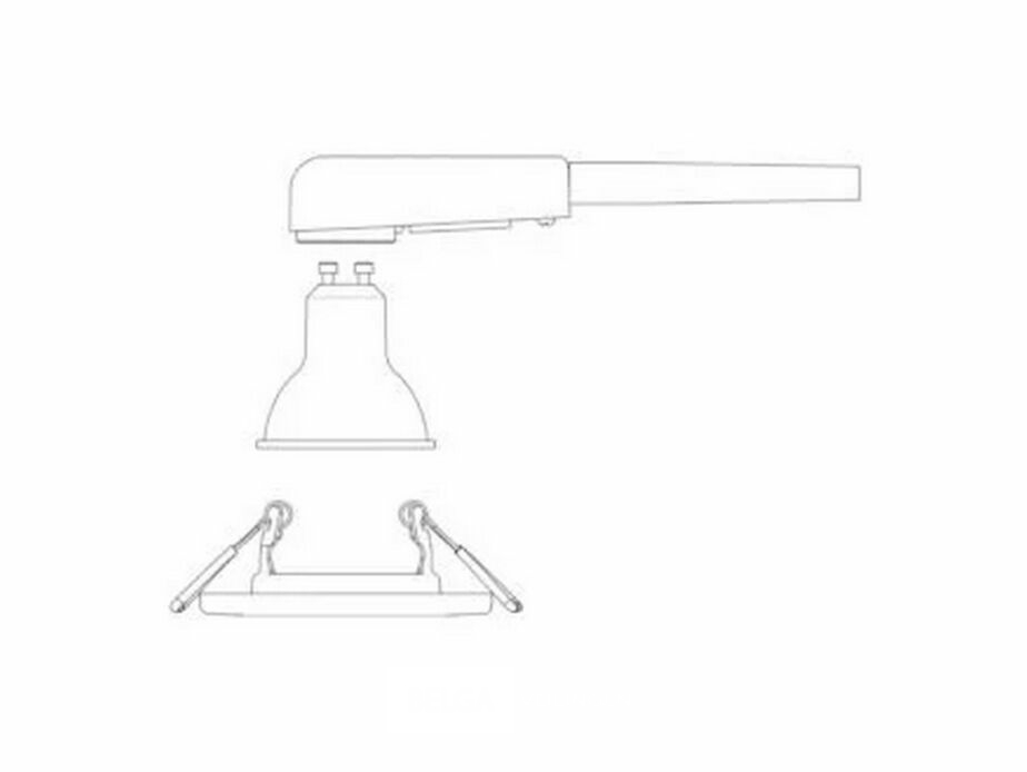 Philips Peridot inbouwspot GU10 7W zwart rond vast 3 stuks – foto 3 – kavel bij Belga Veilingen, Bree