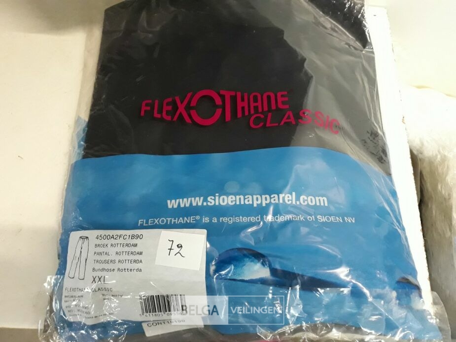1 x Regenbroek flexothane blauw Sioen XXL – foto 3 – kavel bij Belga Veilingen, Oudsbergen